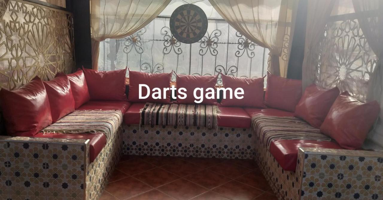 Hotel Lahlou Riad Cafeteria Уджда Экстерьер фото